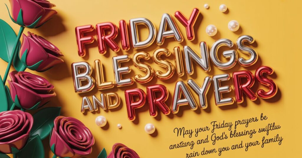 Friday Blessings and Prayers