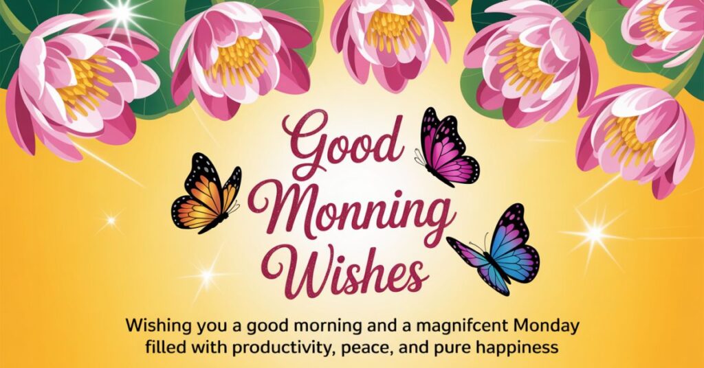 Good Morning Monday Wishes