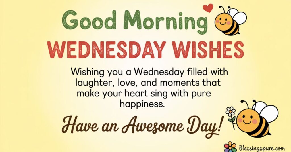 Good Morning Wednesday Wishes