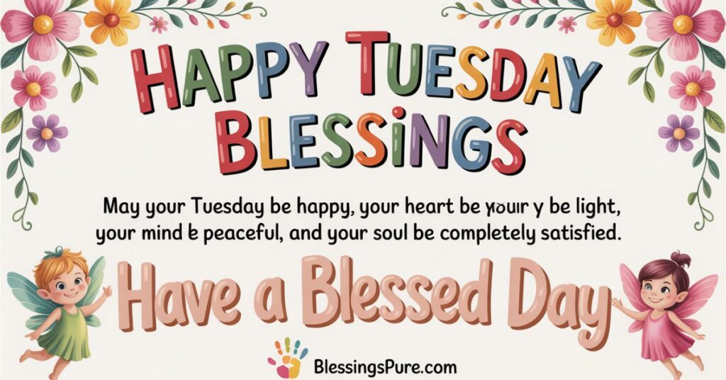 Happy Tuesday Blessings