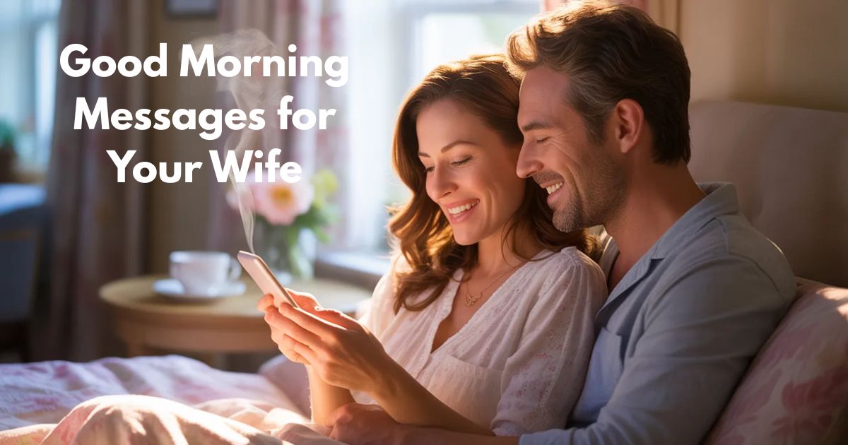 300+ Good Morning Messages for Your Wife to Brighten Her Day