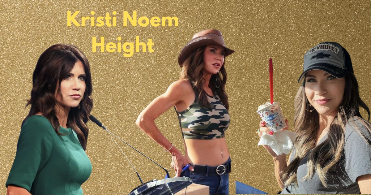 Kristi Noem Height Revealed: How Tall Is the Governor?