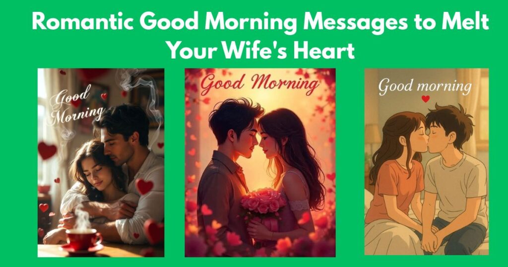 Romantic Good Morning Messages to Melt Your Wife's Heart